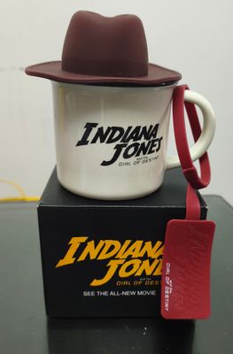 SH1 Taza Oficial Indiana Jones Dial of Destiny Promocional