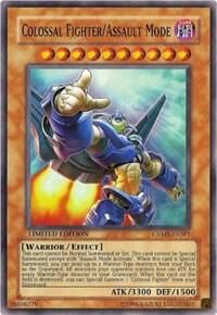 SJF Colossal Fighter/Assault Mode - Sneak Preview Series 4 (CRMS-ENSP) Super Rare *Espanol*
