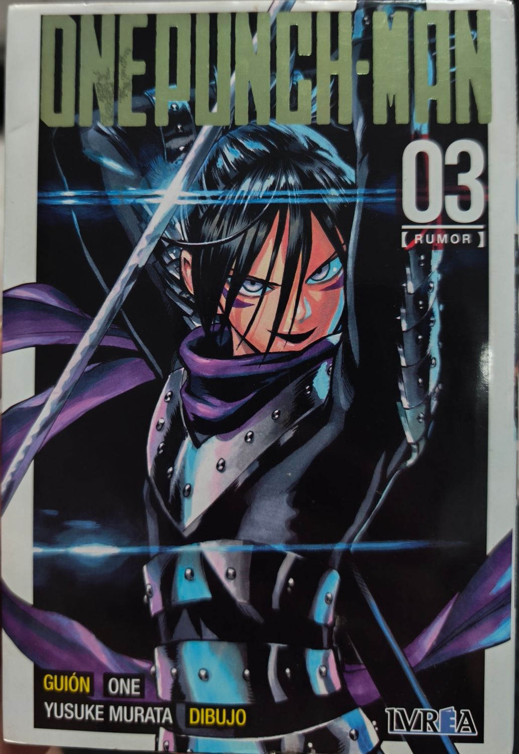 SH1 One Punch Man Manga Volumen 3 Español Ivrea