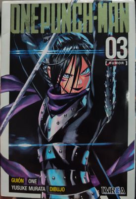 SH1 One Punch Man Manga Volumen 3 Español Ivrea