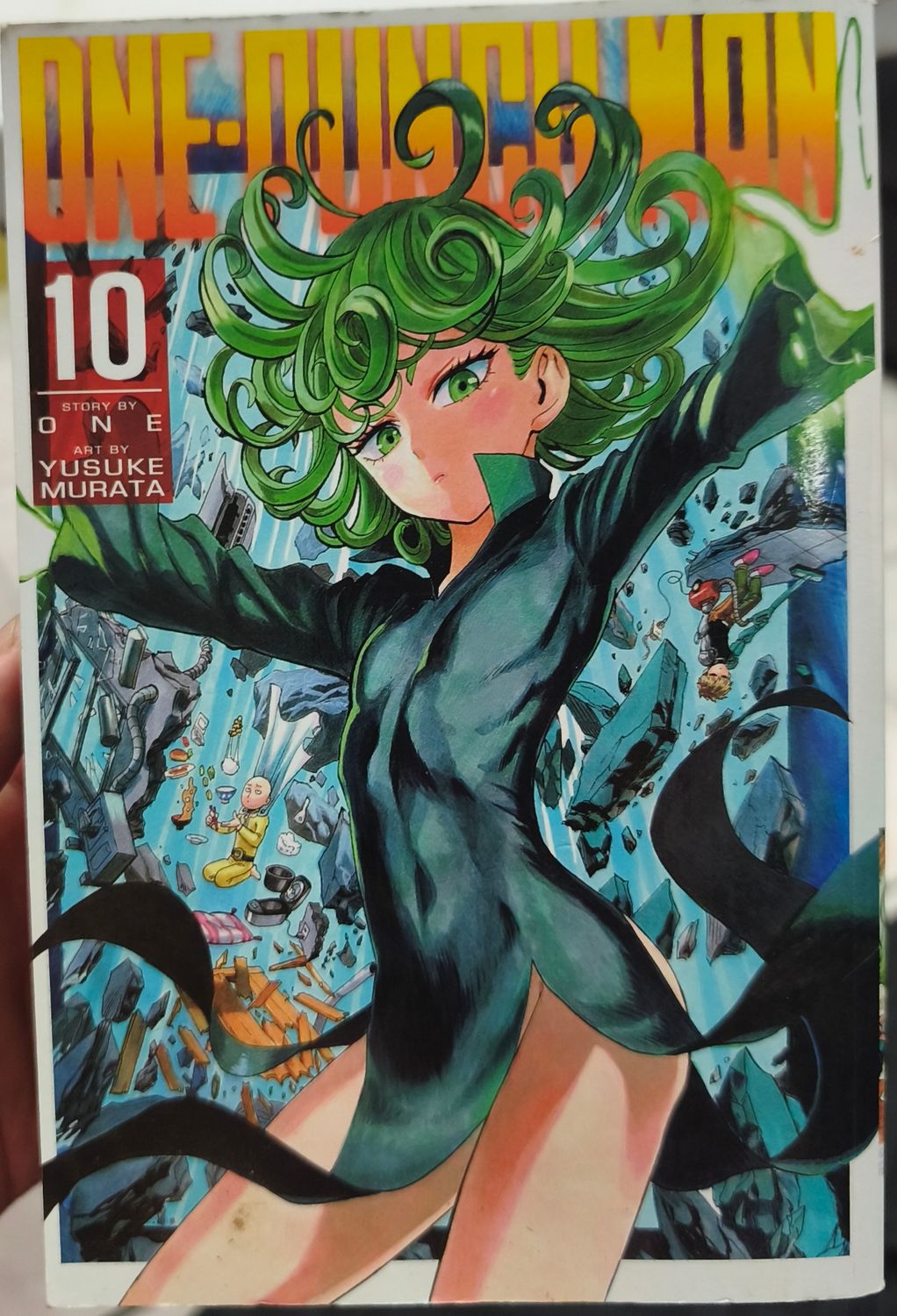 SH1 One Punch Man Manga Volumen 10 Ingles