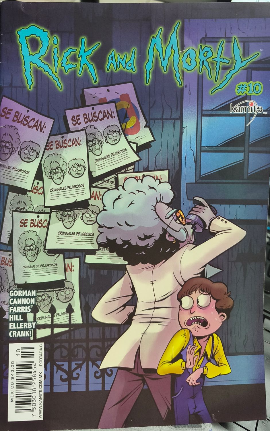 SH1 Rock and Morty Comic Issue 10 Español Kamite