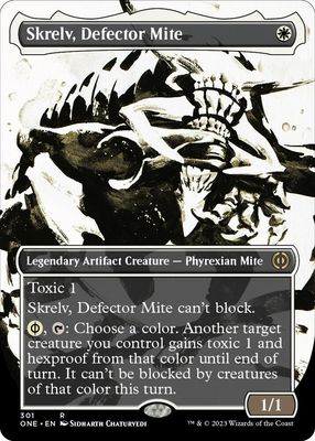 SJF Skrelv, Defector Mite (Showcase) - Phyrexia: All Will Be One (ONE) *Espanol*