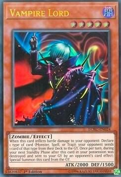 SJF Vampire Lord - Legendary Collection Kaiba (LC06) Ultra Rare