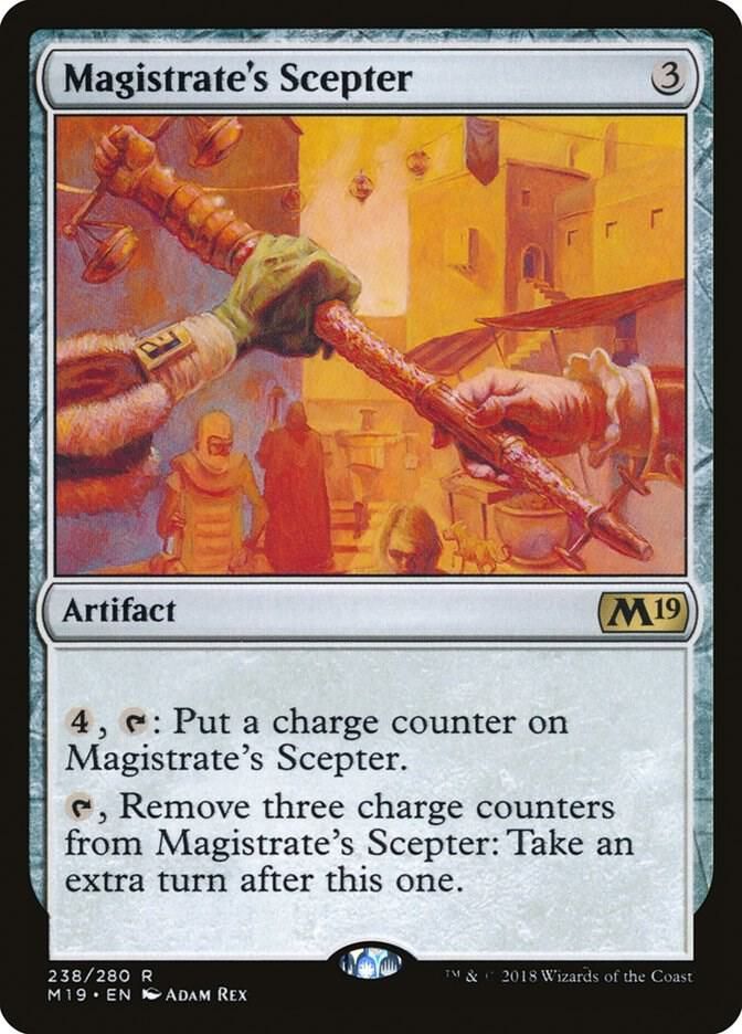 SJF Magistrate's Scepter - Core Set 2019 (M19) *Espanol*