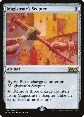 SJF Magistrate's Scepter - Core Set 2019 (M19) *Espanol*