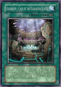 SJF Colosseum - Cage of the Gladiator Beasts - Gladiator's Assault (GLAS) Rare