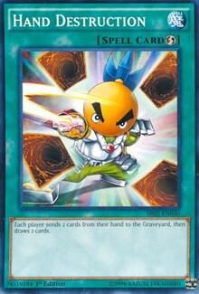 SJF Hand Destruction - Structure Deck: Rise of the True Dragons (SR02)
