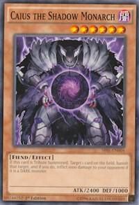 SJF Caius the Shadow Monarch - Structure Deck: Emperor of Darkness (SR01)