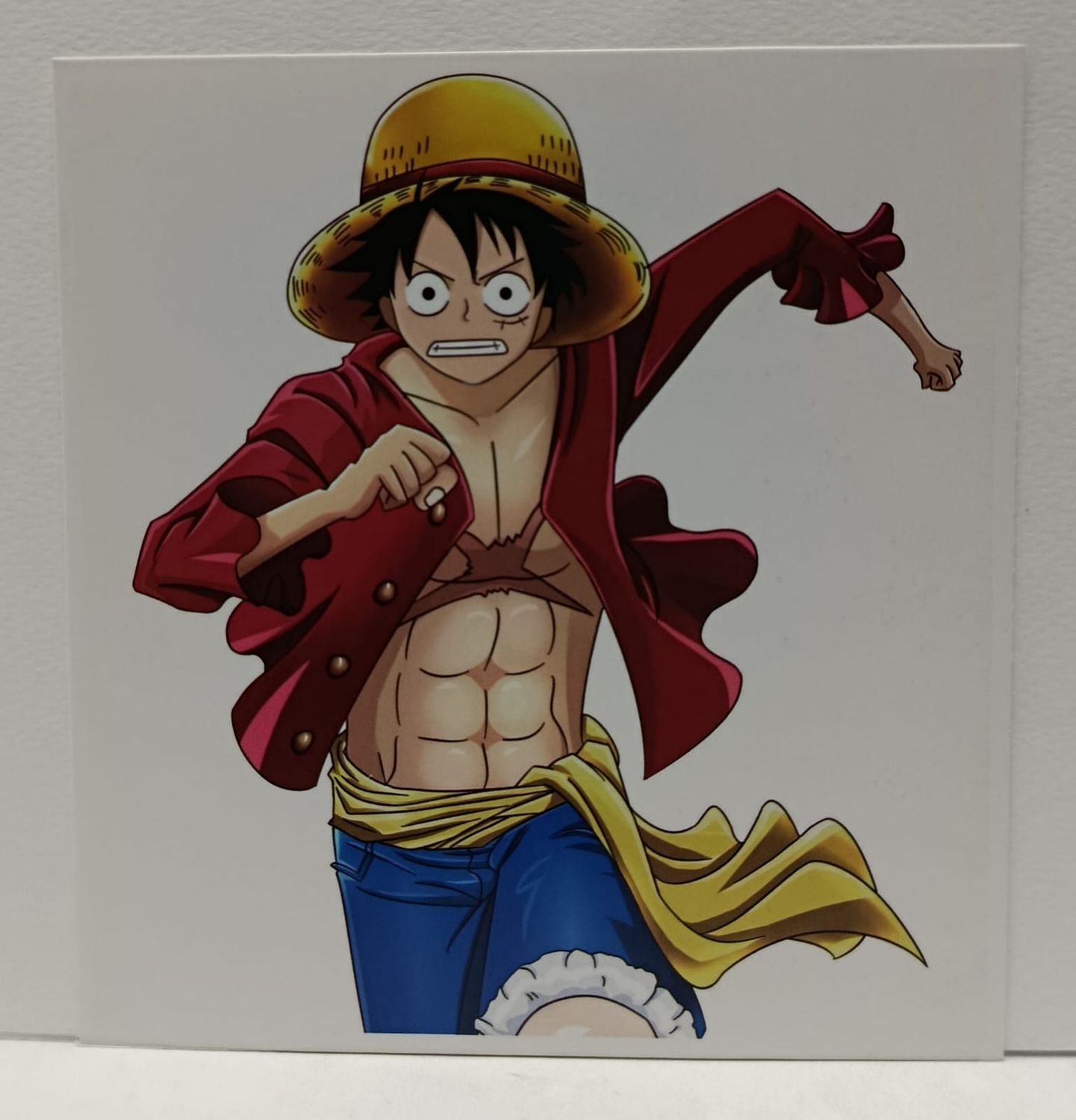 KM Postcard One-piece Luffy 15 x 15 Cms #11