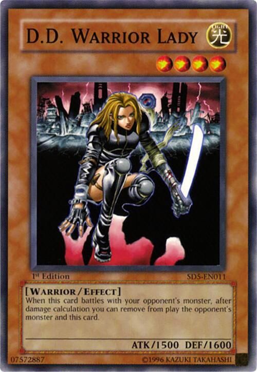 SJF D.D. Warrior Lady - Structure Deck: Warrior's Triumph (SD5)