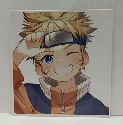 KM Postcard Naruto 1 15 x 15 Cms