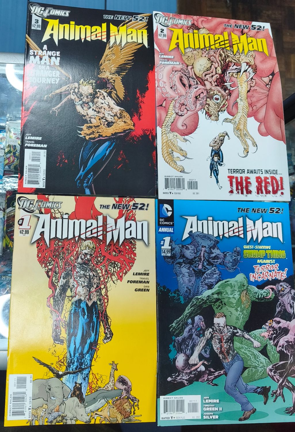 SH1 Animal Man Comics Set de 14 Comics Ingles DC