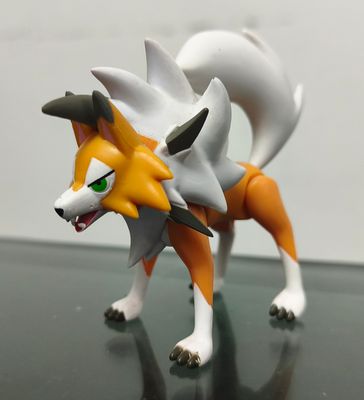 SH1 Lycanroc Figura Jazwares Pokémon Figura