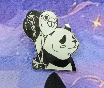 KM Pin de Acrílico Panda Pyonkore Jujutsu Kaisen