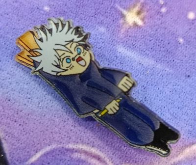 KM Gojo Jujutsu Kaisen Pin de Acrílico
