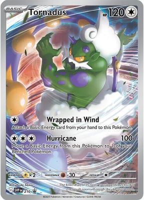 SJF Tornadus - 210 - SV: Scarlet &amp; Violet Promo Cards (SVP) SV: Scarlet &amp; Violet Promo Cards