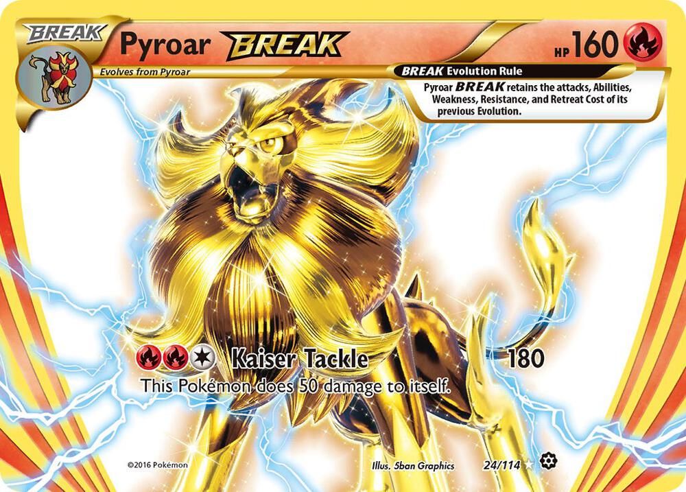 SJF Pyroar BREAK - XY - Steam Siege (STS)