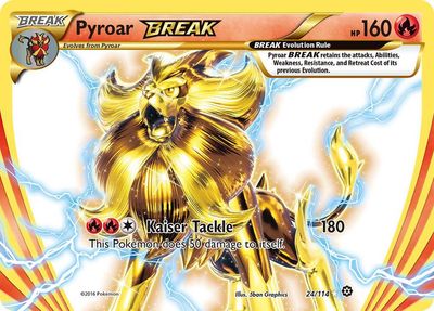 SJF Pyroar BREAK - XY - Steam Siege (STS)