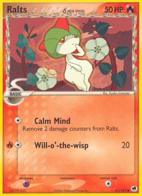 SJF Ralts (Delta Species) - Dragon Frontiers (DF)