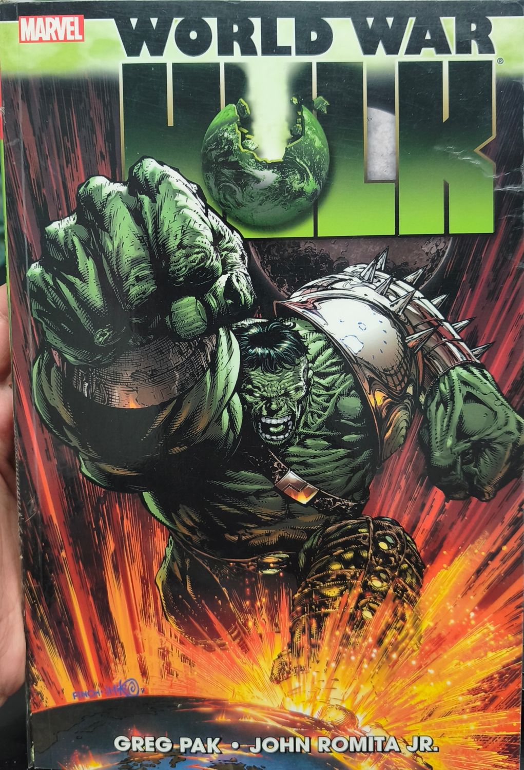 SH1 World War Hulk Comic Libro Ingles