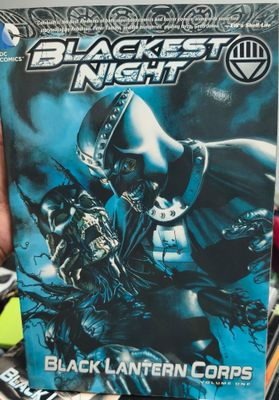 SH1 Blackest Night Black Lantern Corps Volume One Comic Libro Ingles