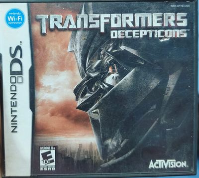 SJ6 Transformers Decepticons Nintendo DS Usado Completo