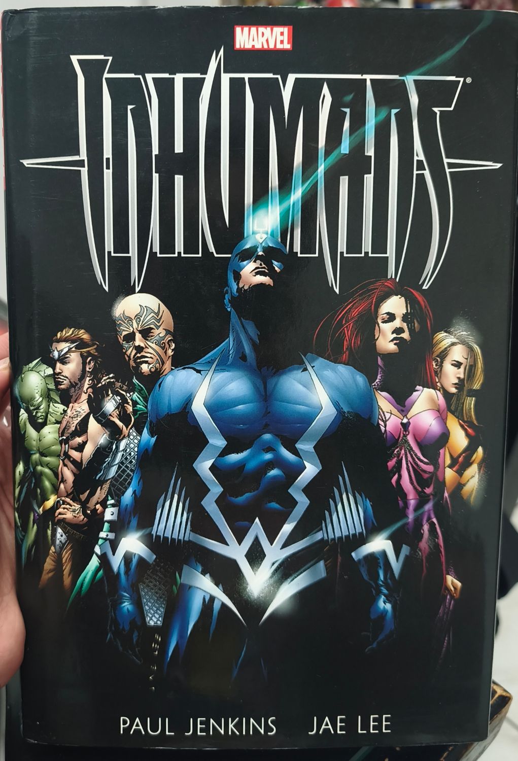SH1 Inhumans Comic Libro Tapa Dura Ingles