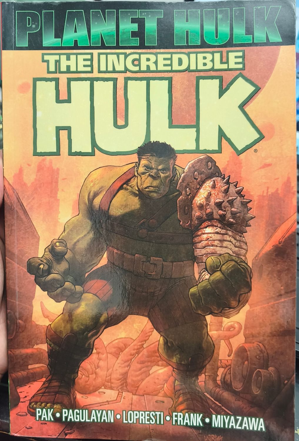 SH1 Planet Hulk The Incredible Hulk Comic Libro Ingles