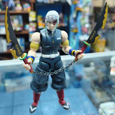 SH1 Tengen Uzui Figura Demon Slayer Figura Bandai Articulado