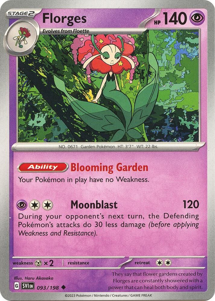 SH2 Florges - SV01: Scarlet &amp; Violet Base Set (SVI)