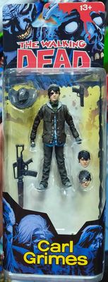 SJ1 Carl Grimes Figura The Walking Dead Figura Mcfarlane Empaque Abierto
