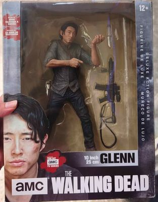 SJ1 Glenn Figura 10 Pulgadas The Walking Dead Figura Deluxe MacFarlane 2016