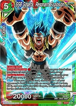 SH2 SSB Gogeta, Resonant Explosion - Expansion Deck Box Set 04: Unity of Saiyans (DBS-BE04) Rare Foil