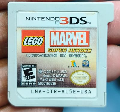 SJ1 Lego Marvel Super Heroes Nintendo 3DS Cartucho