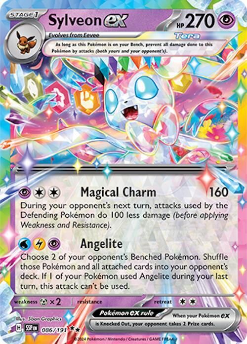 SJF Sylveon ex - SV08: Surging Sparks (SSP)