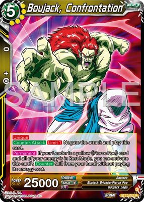 SH2 Boujack, Confrontation - History of Z (BT27) Rare Foil