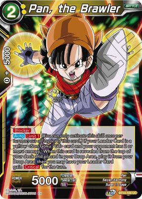 SH2 Pan, the Brawler - Cross Spirits (DBS-B14) Foil Uncommon