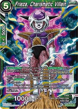 SH2 Frieza, Charismatic Villain - Rise of the Unison Warrior (DBS-B10) Foil Super Rare