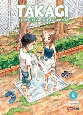 SH1 Takagi La Maestra de las Bromas Manga Volumen 4 Espanol Panini
