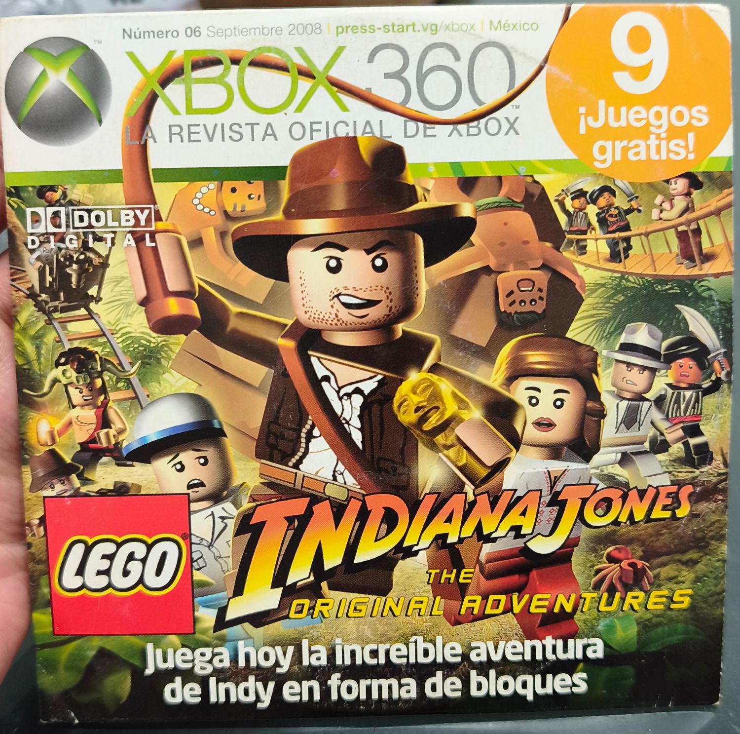 SH1 Lego Indiana Jones Demo Disc Xbox 360