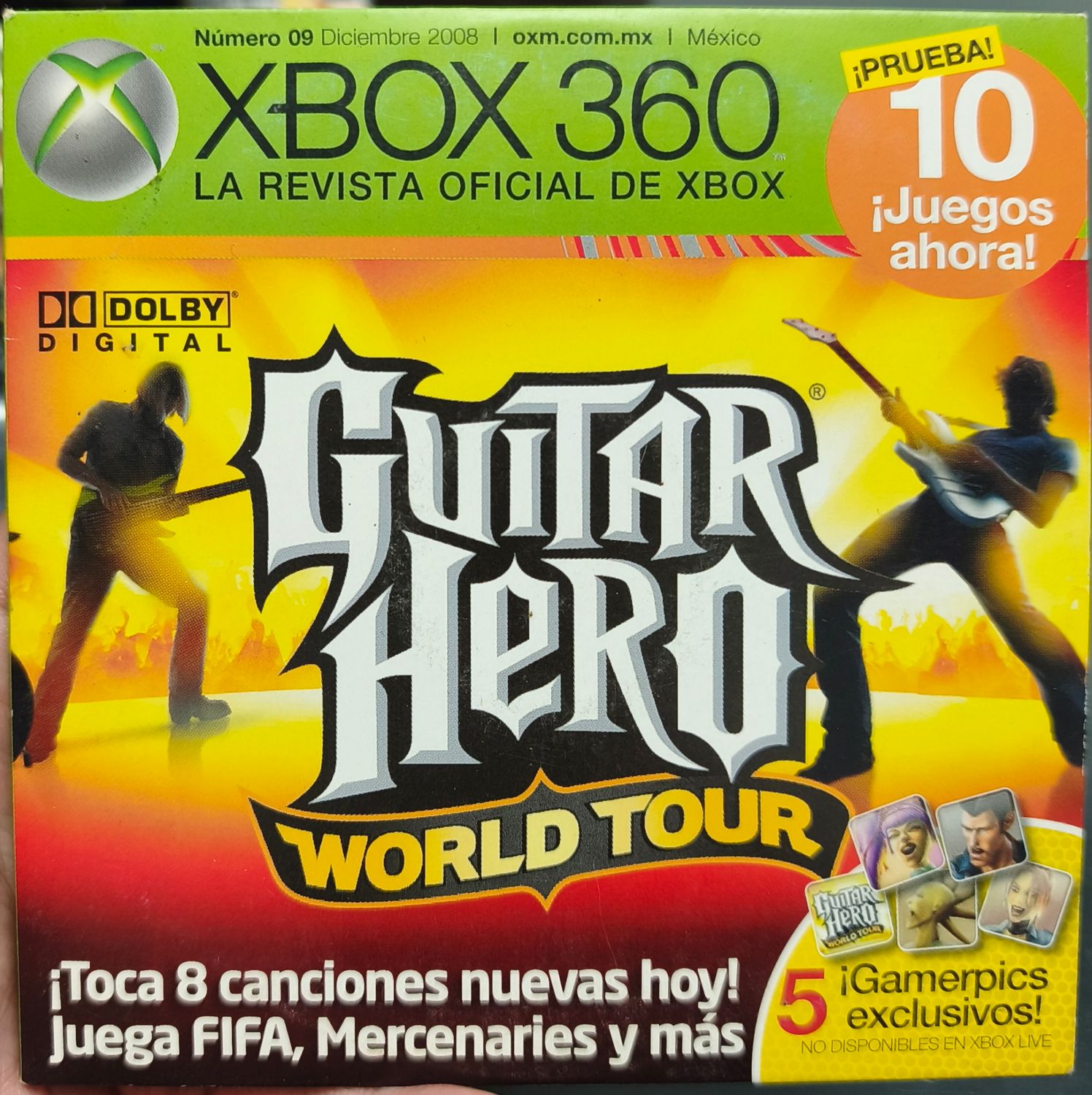 SH1 Guitar Hero World Tour Demo Disc Xbox 360