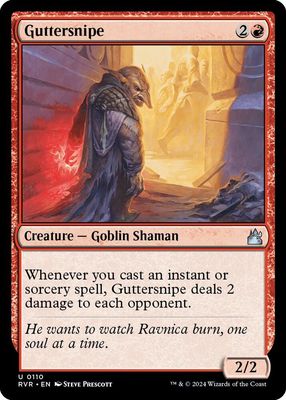 SH2 Guttersnipe - Ravnica Remastered (RVR) Foil