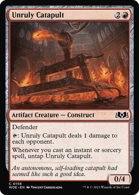 SH2 Unruly Catapult - Wilds of Eldraine (WOE) Foil