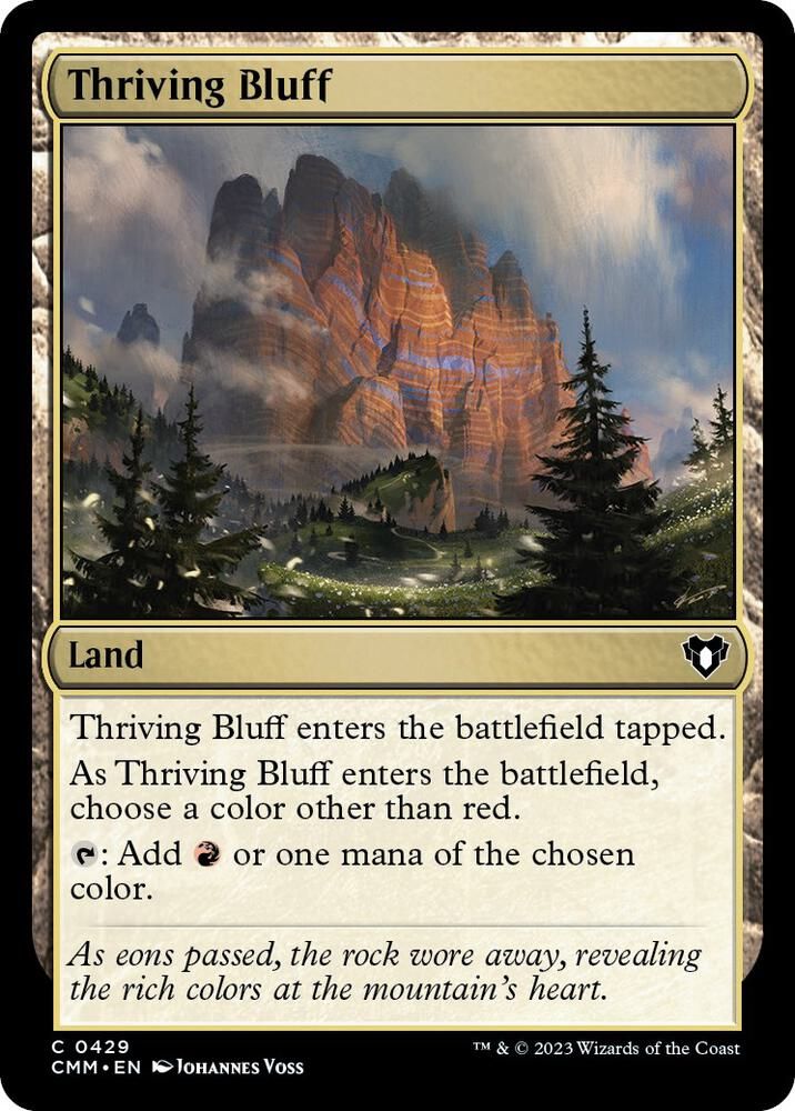 SH2 Thriving Bluff - Commander Masters (CMM)