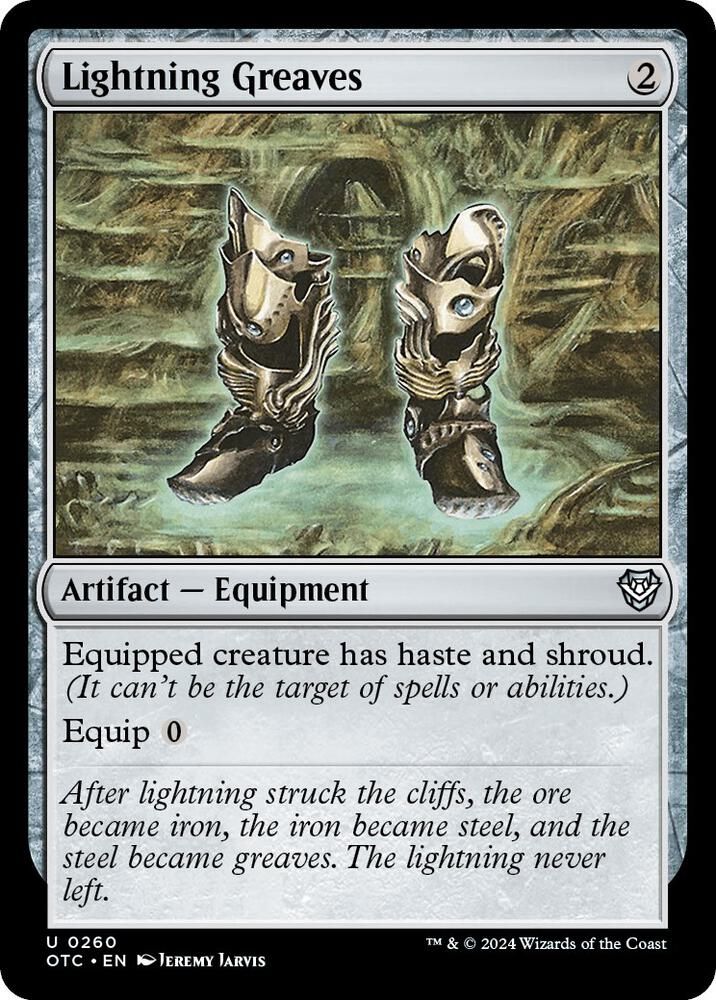 SH2 Lightning Greaves - Commander: Outlaws of Thunder Junction (OTC)
