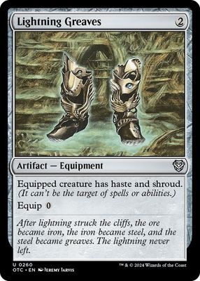 SH2 Lightning Greaves - Commander: Outlaws of Thunder Junction (OTC)