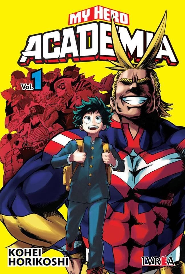 SH1 My Hero Academia Manga Volumen 1 Espanol Ivrea
