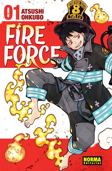 SH1 Fire Force Manga Volumen 1 Espanol Norma