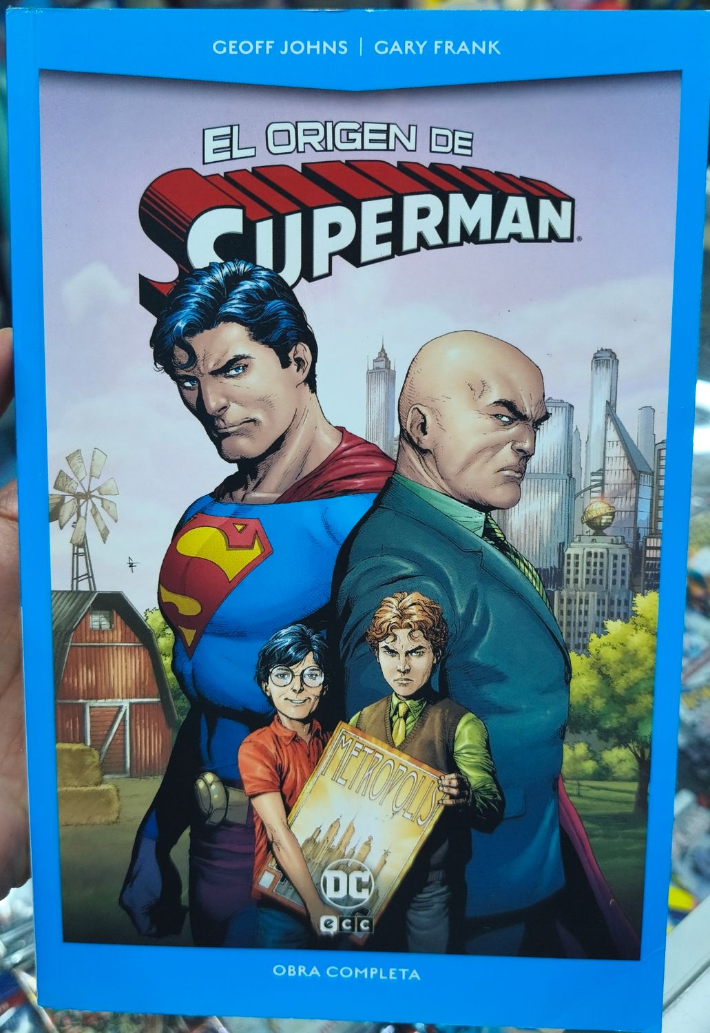 SH1 El Origen de Superman Comic Libro Español